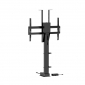 HP67-2L, Elektrisch drehbarer TV Lift, 37" - 80" (94 - 203 cm), Belastung bis 60 kg, zum Einbau in Möbel,