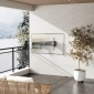 HP70L, Outdoor TV Wandhalterung neigbar, 37" - 86" (94 - 218 cm), bis 50 kg, neigbar und wetterfest für den Außenbereich
