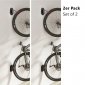 HR15L, 2er Pack Fahrrad Wandhalterung schwenkbar