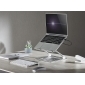 HT17L, Laptop Ständer, für Laptops 11" - 17" (28 - 43 cm), Belastung bis 5 kg, faltbar & mit 4-fach USB Hub