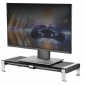 HT42L, Hyper Gaming Monitor Rack, für Bildschirme, Laptops, usw. bis 20 kg, mit RGB Beleuchtung & eingebautem 3 Port USB Hub