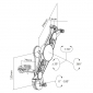 HT4L, Tablet-Halterung für Autokopfstütze, passend für die meisten 7" - 10,4" Tablets
