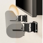HZ34L, Universale Wandhalterung für Soundbars - ausziehbar & schwenkbar
