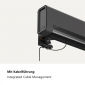 HZ34L, Universale Wandhalterung für Soundbars - ausziehbar & schwenkbar