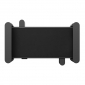 HZ51L schwarz, Tablet Adapter-Halter für Monitorbefestigungen, für die meisten 4,7" - 15" Telefone und Tablets (11,9 - 38 cm)