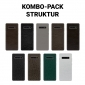 Kombo Pack - Dekorfolien Struktur je 1 Stk. pro Farbe (9 Farben), Gr. S, Pack á 9 Stk.