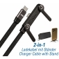 MH5L, 2-in-1 USB C Ladekabel und Ständer