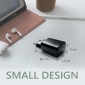 MQ6L, GaN Schnellladegerät 65 W, 1x USB C, Eingang: 100–240 V, Ausgang: 1x USB C  5 V - 20 V, PPS &  AVS Unterstützung