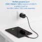 MQ6L, GaN Schnellladegerät 65 W, 1x USB C, Eingang: 100–240 V, Ausgang: 1x USB C  5 V - 20 V, PPS &  AVS Unterstützung