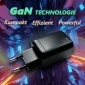 MQ7L, GaN Schnellladegerät 100 W, 1x USB C, Eingang: 200-240 V, Ausgang: 5 V – 20 V (max. 5 A / 100 W), PPS & AVS Unterstützung