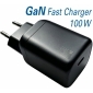 MQ7L, GaN Schnellladegerät 100 W, 1x USB C, Eingang: 200-240 V, Ausgang: 5 V – 20 V (max. 5 A / 100 W), PPS & AVS Unterstützung