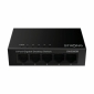 Gigabit LAN Switch; 5 Ports; LED-Statusleuchten; Metall