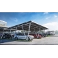 1 STELLPLATZ, LONGI SOLAR CARPORT LSC-W1, 12 PV-MODULE, 5KW INVERTER