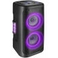 Opticum RED SOUND X3 Partybox, Laser-Beleuchtung, 40Watt, Karaoke, 6,5"