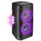 Opticum RED SOUND X3 Partybox, Laser-Beleuchtung, 40Watt, Karaoke, 6,5"