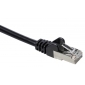 TI45-1L, 1,0m, Cat6A / S/FTP (PIMF) Patchkabel, 90° gewinkelt