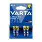VARTA 4903, Longlife Power AAA, Batterie Alkaline LR03, Micro, 1.5 V, Blister (4)