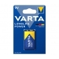 VARTA 4922, Longlife Power 9Volt, Batterie Alkaline 1604, 6LR61, 9V Blister (1)