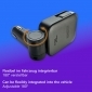WI15L, 3-in-1 USB KFZ Ladegerät mit einziehbarem Ladekabel, Für 12-24 V Fahrzeuge, 72 W, mit 70cm aufrollbarem USB C Kabel, 180°
