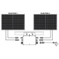 BKW-800S ECOLOGIC, Zehnder komplett Balkonkraftwerk, (keine Halterung)