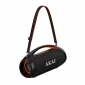 AKAI WaveStormer, tragbarer Bluetooth Lautsprecher IPX6 wasserdicht, 110W RMS, Bluetooth 5.3, Akku, LED Lichteffekt