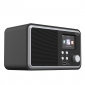 DAB 300 IR schwarz, WLAN-Internet Radio mit DAB+ Empfang, Bluetooth, Wecker, USB, UPnP, Musik Streaming, 6,1 cm Farb-TFT-Display
