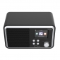 DAB 300 IR schwarz, WLAN-Internet Radio mit DAB+ Empfang, Bluetooth, Wecker, USB, UPnP, Musik Streaming, 6,1 cm Farb-TFT-Display