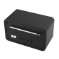 DAB 300 IR schwarz, WLAN-Internet Radio mit DAB+ Empfang, Bluetooth, Wecker, USB, UPnP, Musik Streaming, 6,1 cm Farb-TFT-Display