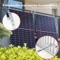 ZEHNDER HALTERUNG FÜR BALKONKRAFTWERKE, Halterung für 1 Solar-Modul