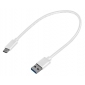 C530-0,3WL, Verbindungskabel USB Typ C Stecker - USB 3.1 Typ A Stecker, USB 3.1 Gen 1, 0,3 m