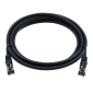 TI29-0,5L, Cat 8.1 Patch Kabel, 0,5m, Western 8/8-Stecker (RJ45) - Western 8/8-Stecker (RJ45),für 25 GBASE / 40 GBASE / 50 GBAS