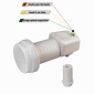 ANKARO ANK LNC EASY FIND, Single LNB mit LTE Filter und EasyFind-Technik