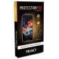 Privacy Film - Privatisierende Displayschutzfolie Smartphone bis 6 Zoll, Gr. S, Pack á 10 Stk.