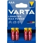 VARTA 4703, Longlife Max Power, Micro, AAA, LR03, BLister (4)