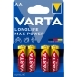 VARTA 4706, Longlife Max Power, AA, LR06,  Blister (4)