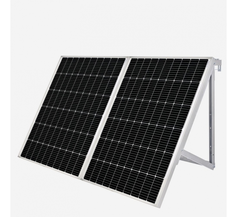 PV-Balkonkraftwerk 400W, (mit Halterung), TS-Power PnP4.0