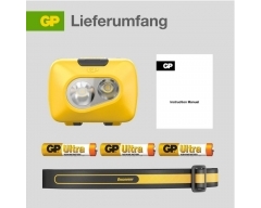 Stirnlampe GP CH42 100lumen 3X AAA