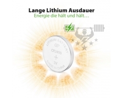 CR2450 GP Lithium Knopfzelle 3V 1 Stück