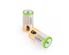 C Baby Batterie GP Alkaline Super 1,5V 2 Stück