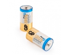 C Baby Batterie GP Alkaline Ultra Plus 1,5V 2 Stück