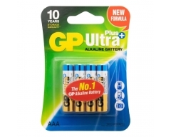 AAA Batterie GP Alkaline Ultra Plus 1,5V 4 Stück