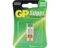 AAAA Batterie GP Alkaline Super 1,5V 2 Stück