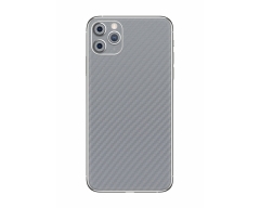 Dekorfolie Carbon Silber Smartphone RS, Gr. S, Pack á 10 Stk.