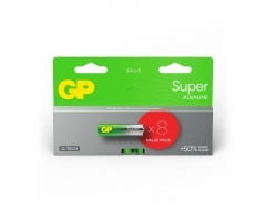 AA Batterie GP Alkaline Super 1,5V 8 Stück