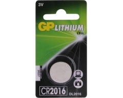 CR2016 GP Lithium Knopfzelle 3V 1 Stück