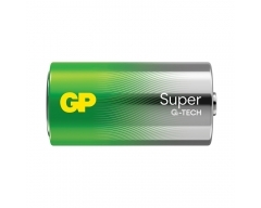 C Baby Batterie GP Alkaline Super 1,5V 4 Stück Folie