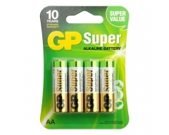 AA Batterie GP Alkaline Super 1,5V 20 Stück