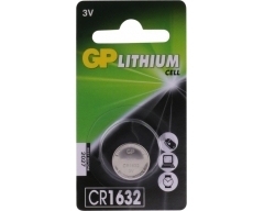 CR1632 GP Lithium Knopfzelle 3V 1 Stück