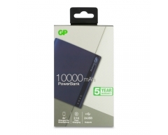 Powerbank GP B10A blau 10.000 mAh 2 USB-Anschlüsse 2.1A