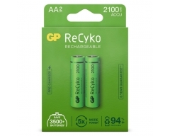 AA Akku GP NiMH 2100 mAh ReCyko 1,2V 2 Stück